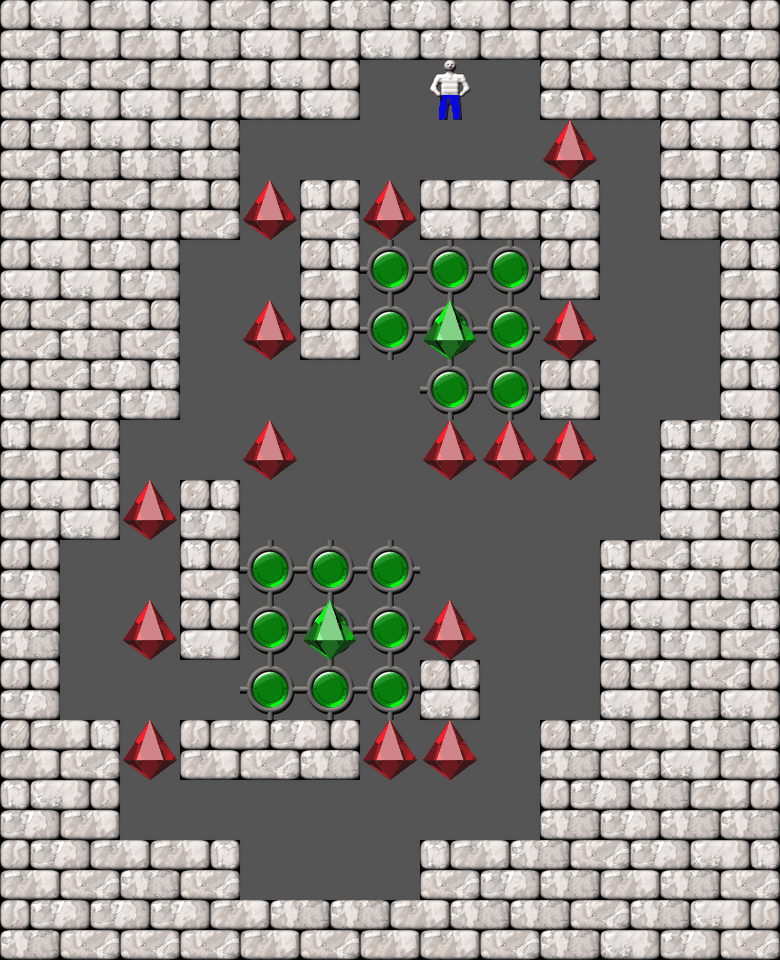 Сокобан More Bugs collections уровень 284